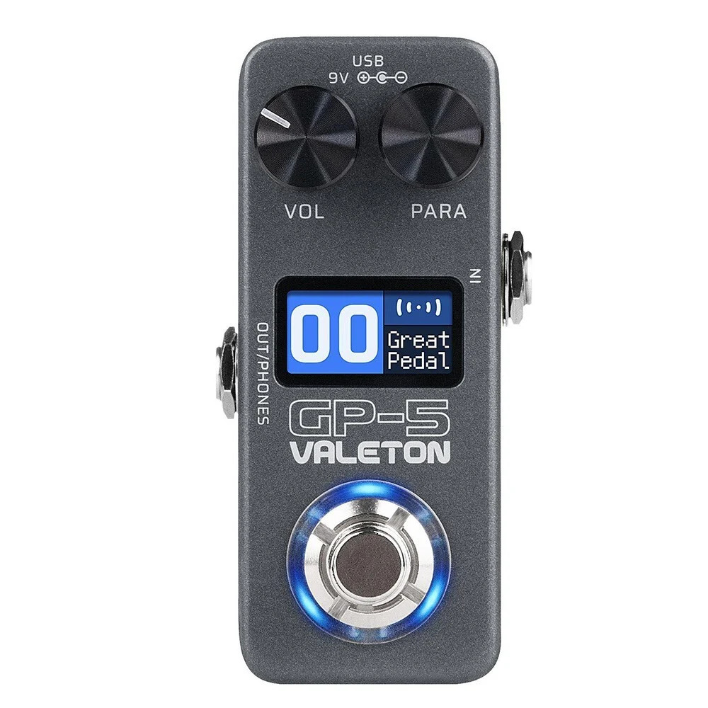 Valeton GP-5 Multi-Effects Processor & Snap Tone IR Loader Pedal