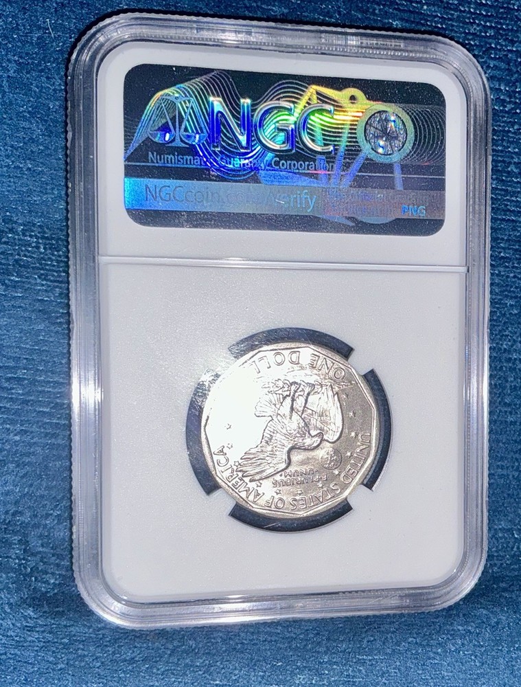 Susan B Anthony 1979-D Dollar MS 64 NGC