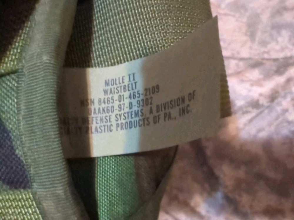 Alice Pack Frame + Molle Woodland Kidney Pad