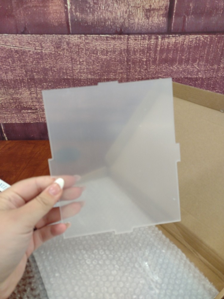 Wanlian Acrylic Display Case With Lights, Clear