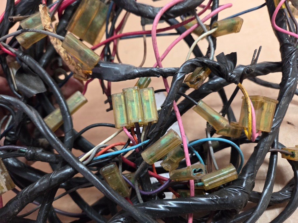 1955 Chevy Original Wiring Harness Under Dash & Engine Compartment Used