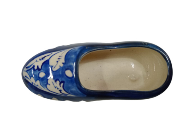 Blue Pottery Shoe Decor