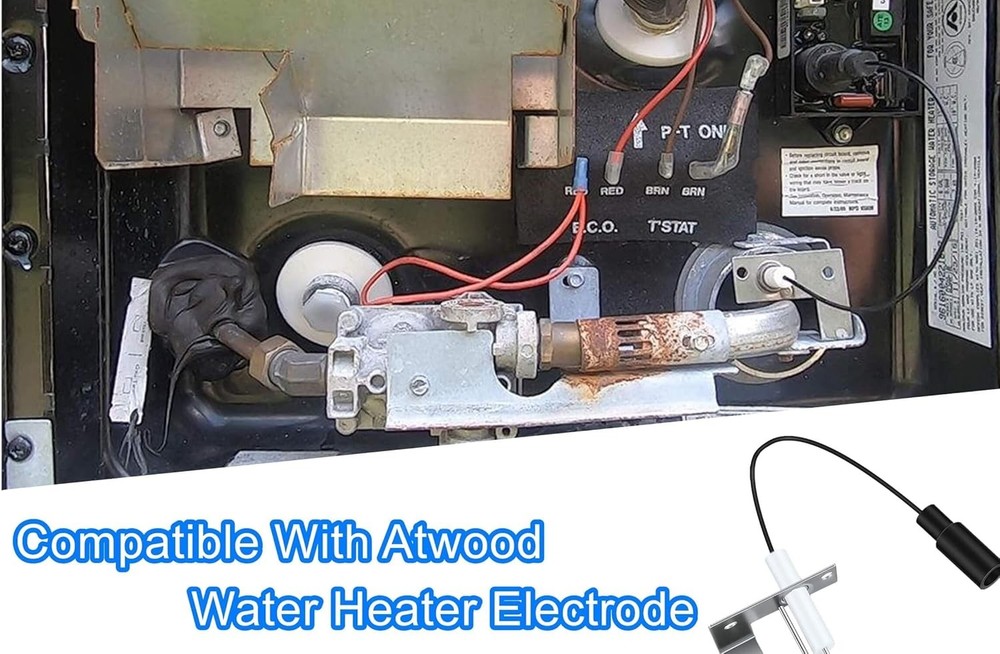 93868 Water Heater Igniter Electrode with Spark Probe,RV 1Pack