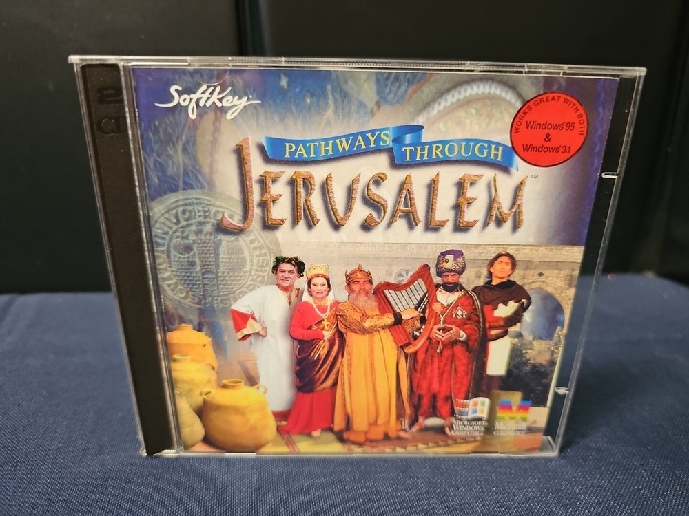 Pathways Through Jerusalem (PC, Program) Windows FREE SHIPPING