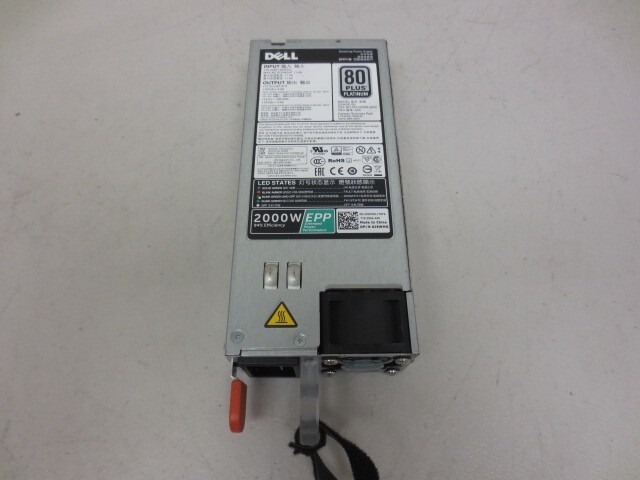 Dell PowerEdge FX2 2000W EPP 80+ Platinum Power Supply