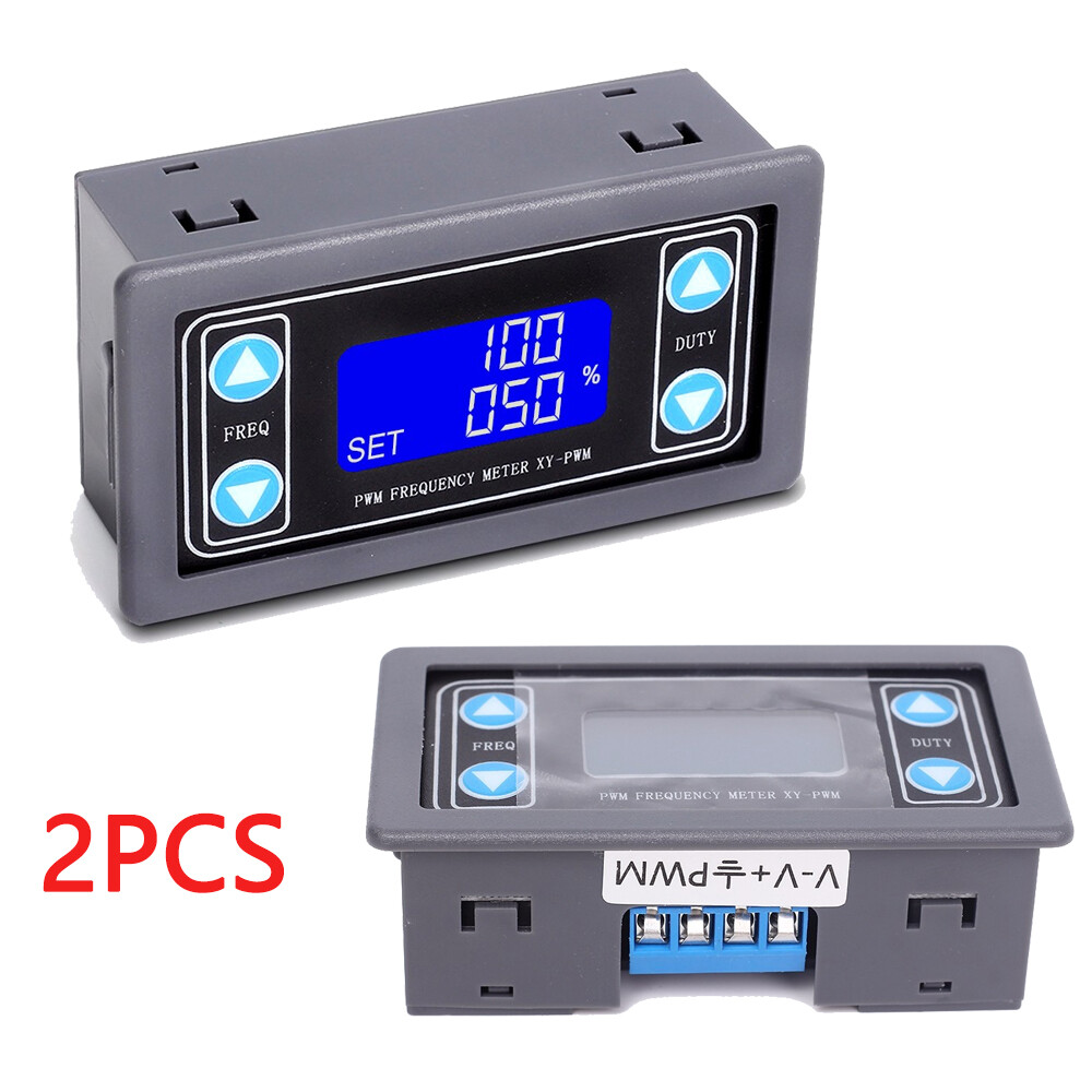 2X Signal Generator Module Adjustable PWM Pulse Frequency Duty Cycle Square Wave