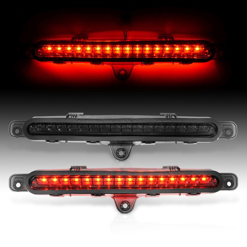 SMOKED RED Full LED 3RD Third BRAKE LIGHT For 2010-2014 FORD MUSTANG
