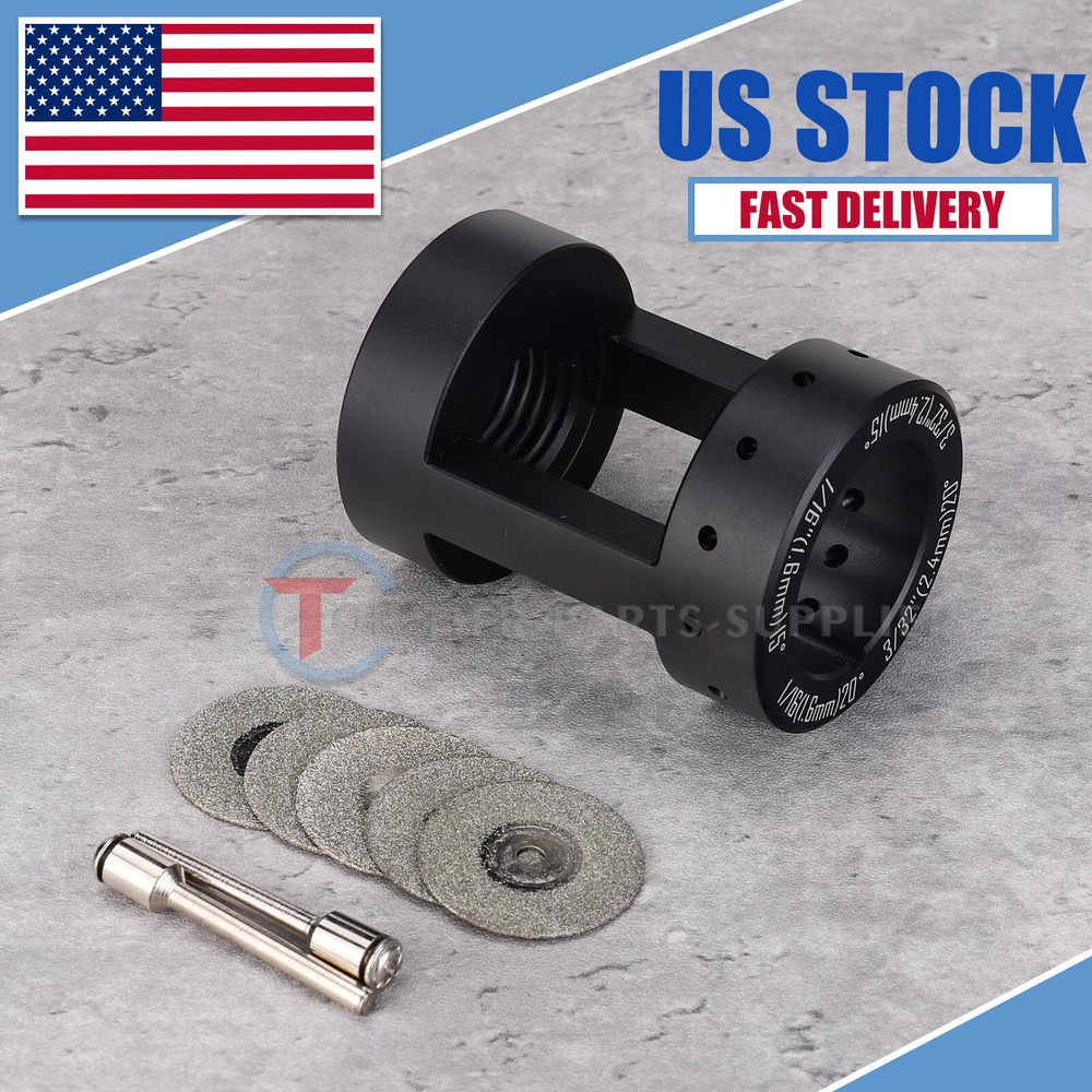 TIG Welding Tungsten Sharpener / Grinder Multi-Angle Offsets Cut-off TOOL NEW