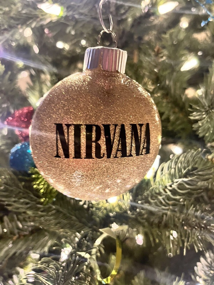 Handmade Nirvana Gold Ornament Shatterproof Disc NEW
