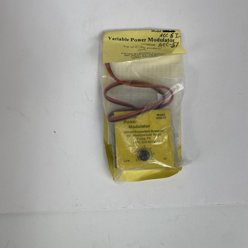 Circuit Reduction Systems variable power modulator CRS-15 for cb radio testing