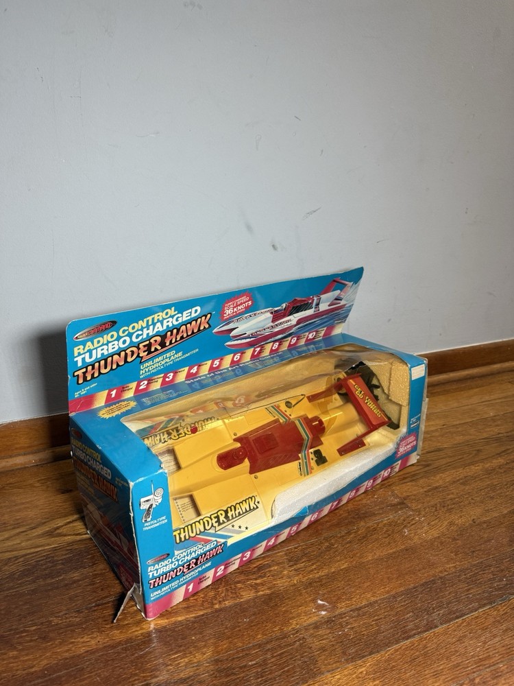 Power Command Radio Control Turbo Charged Thunder Hawk Vintage ( Never Used!!! )