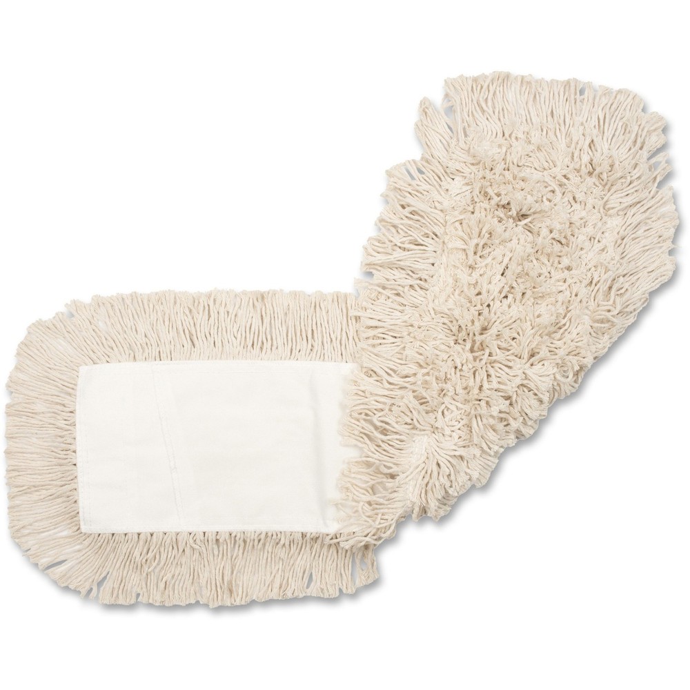 Genuine Joe Disposable Dust Mop Refill - 24" Width X 5" Depth - Cotton (24500ea)