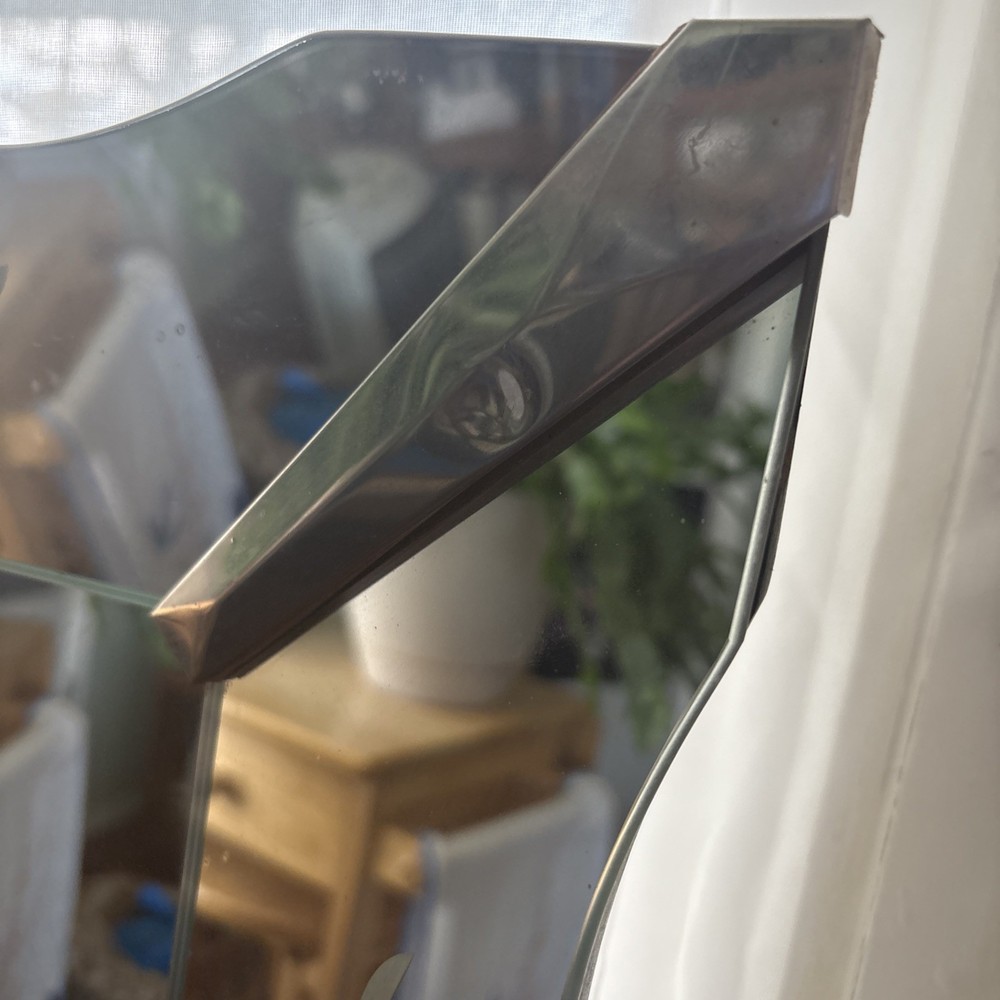 antique wall mirror vintage rectangle
