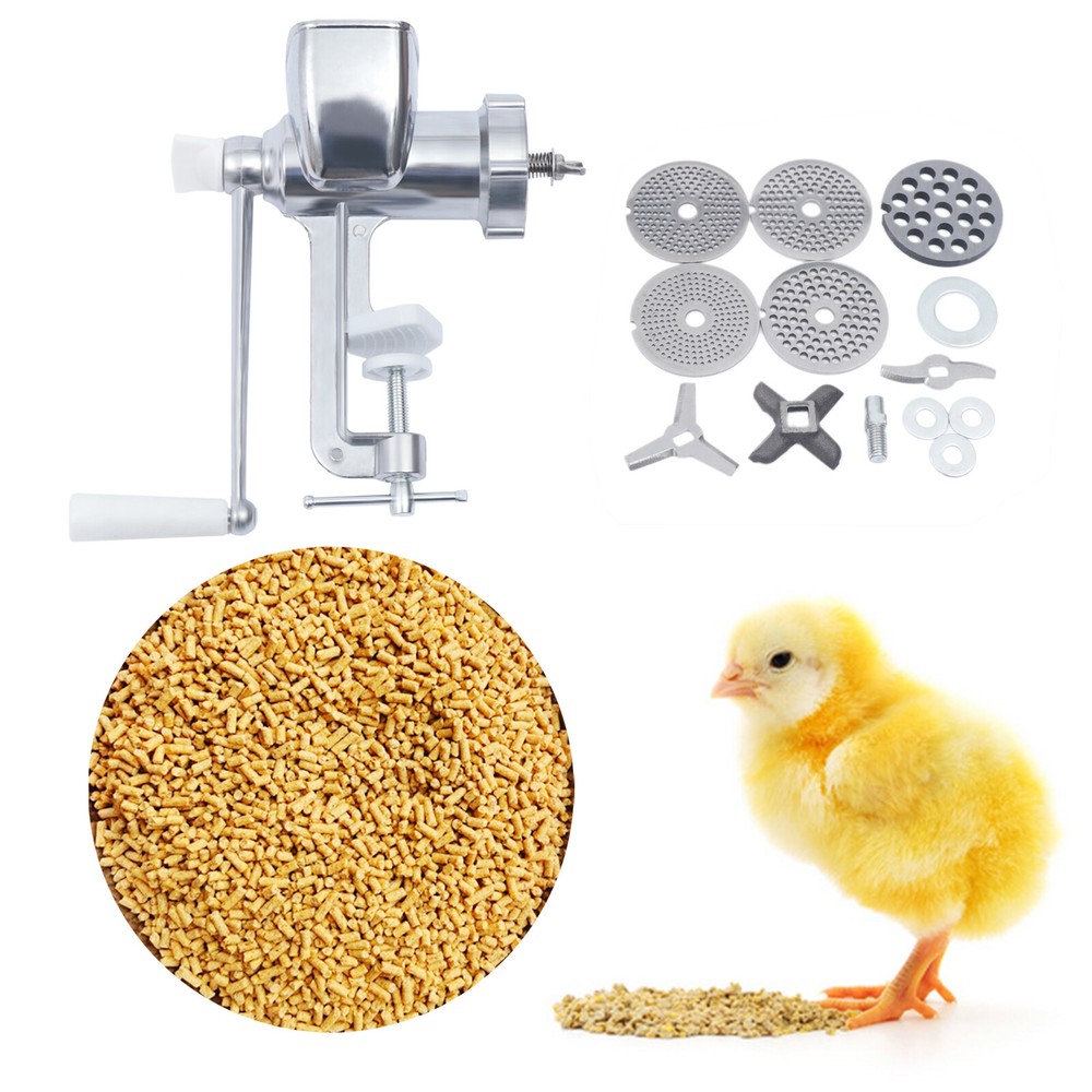 Feed Processing Machine Pelletizer Manual Food Pellet Making Feed Granulator