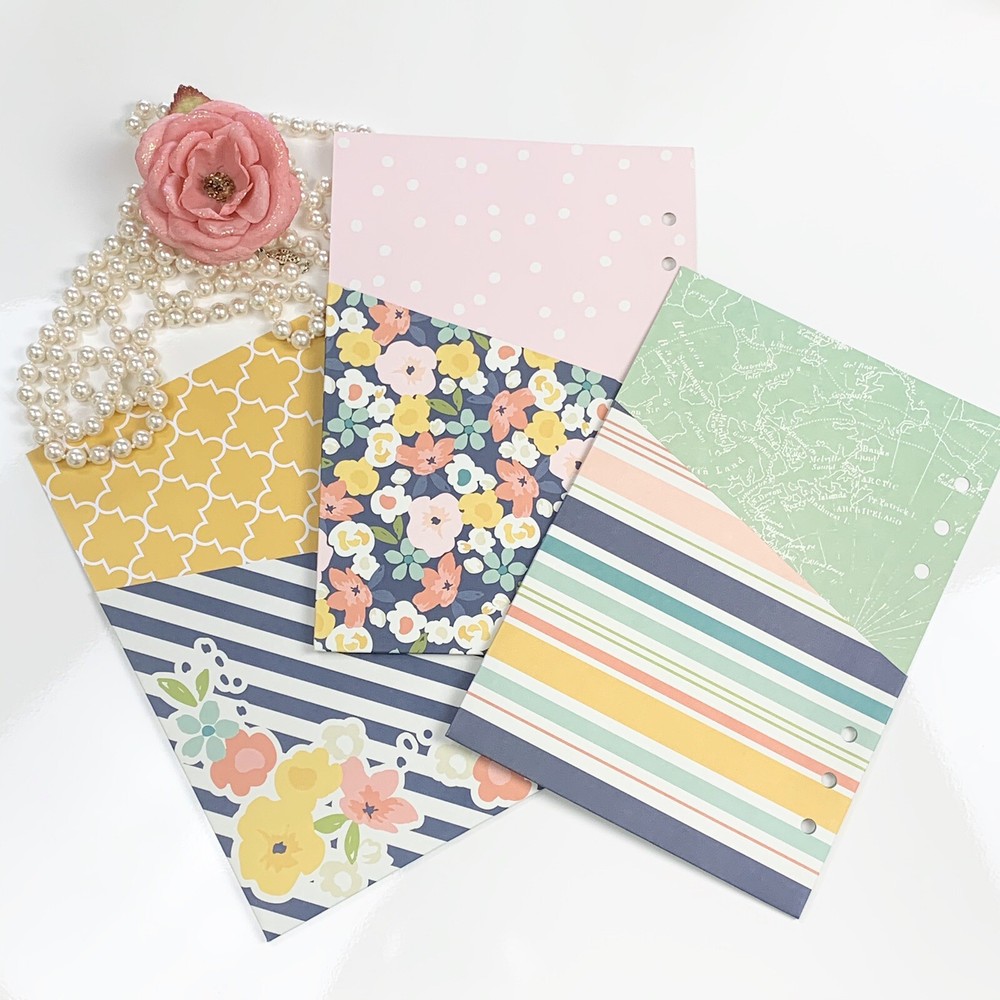 JORNAL PLANNER POCKETS 3x A5 Double-sided