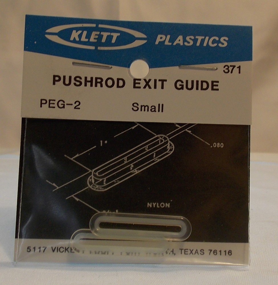 KLETT push rod pushrod exit guide PEG-2 371