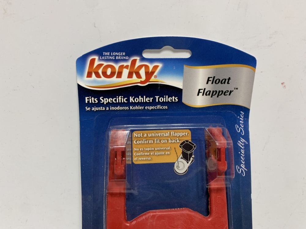 Korky 2010BP Float Flapper 2" Red Rubber