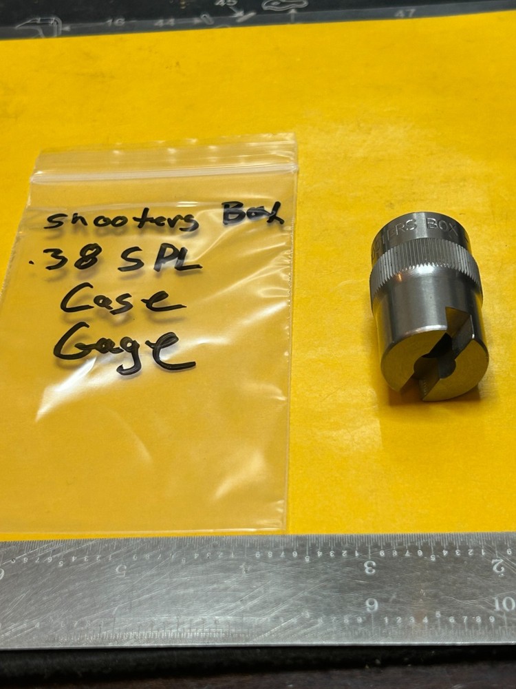 Shooters Box .38 Special Case Gage