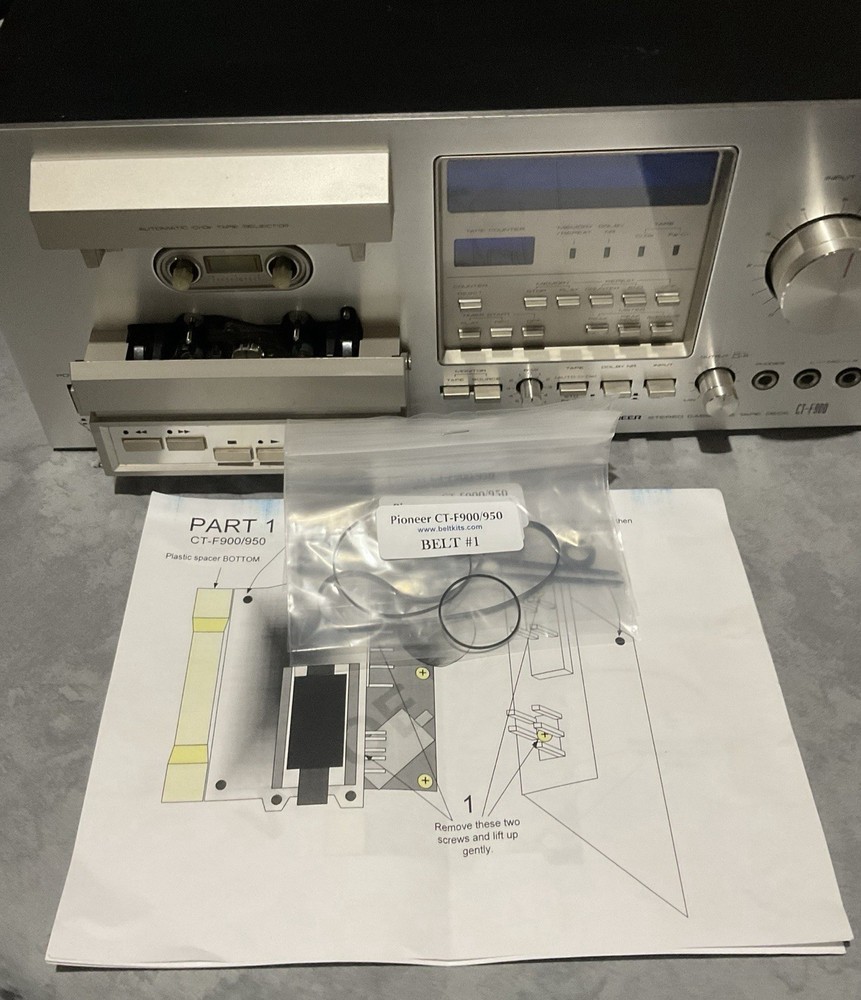 Pioneer CT-F900 Cassette Deck