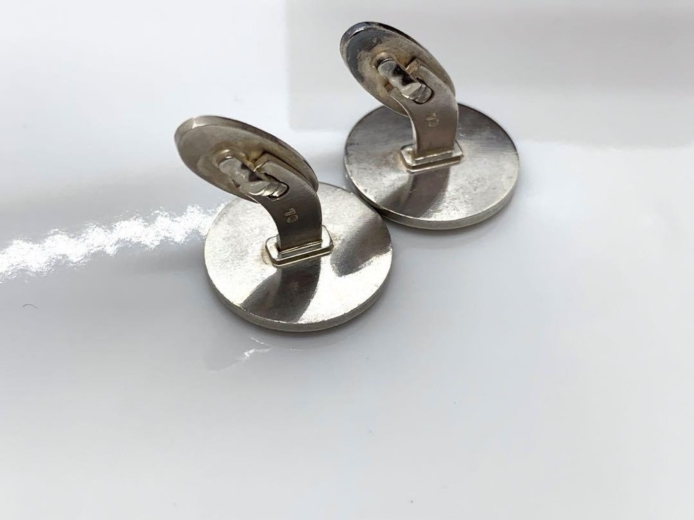 Georg Jensen Silver Cufflinks Cow