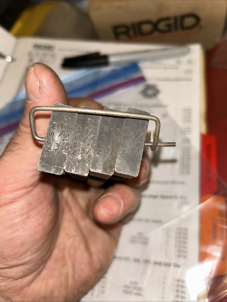 Ridgid 47850 Universal Pipe Dies