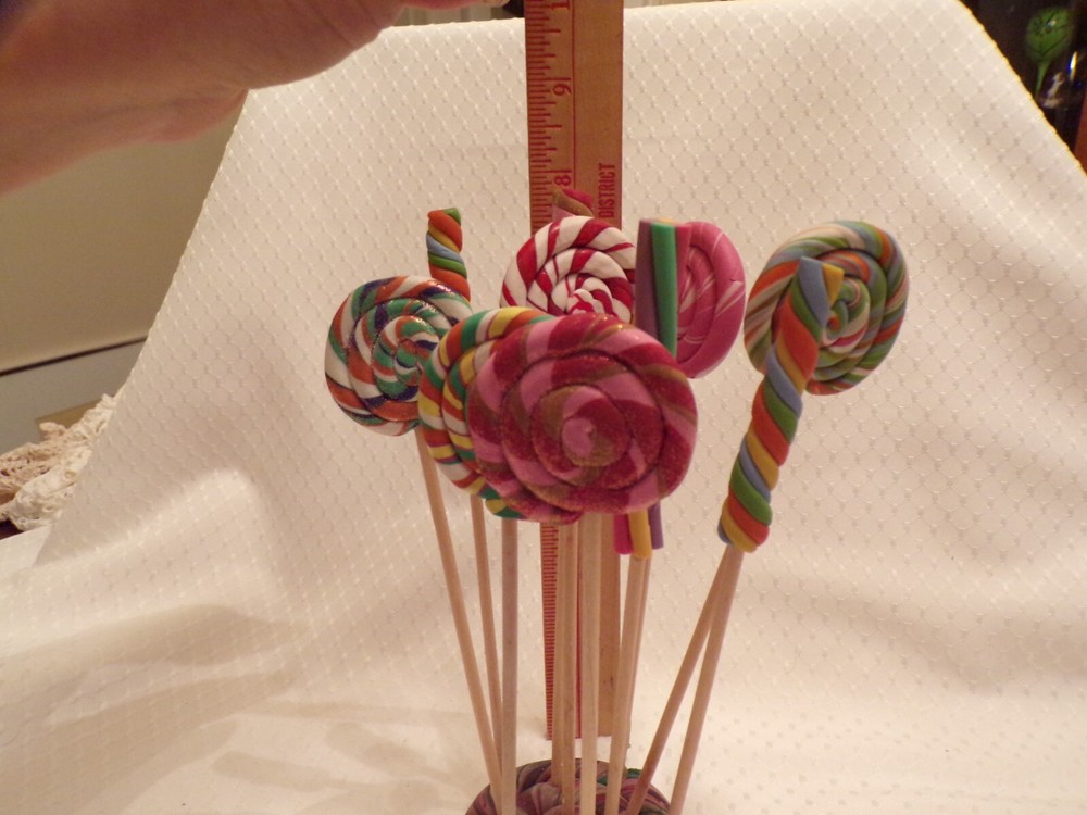 Fake Lollipop Display