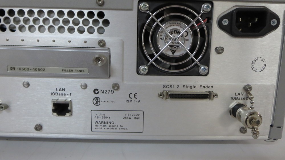 AGILENT 16600A LOGIC ANALYSIS SYSTEM