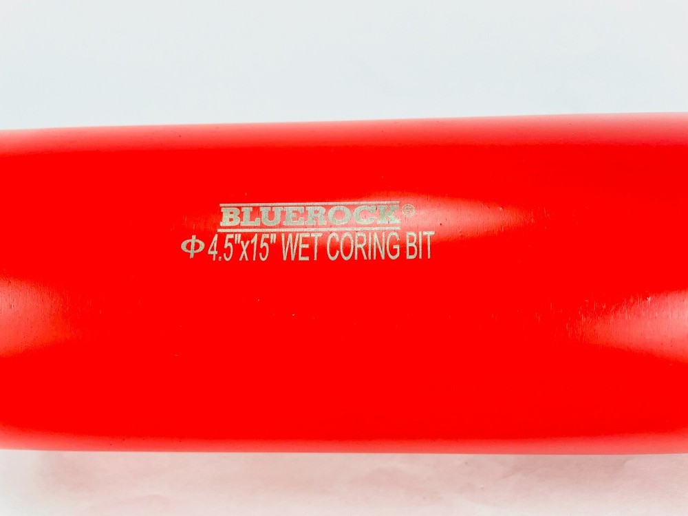 NEW BLUEROCK ® TOOLS 4.5" Diamond WET Coring Bit For Concrete Core Drill