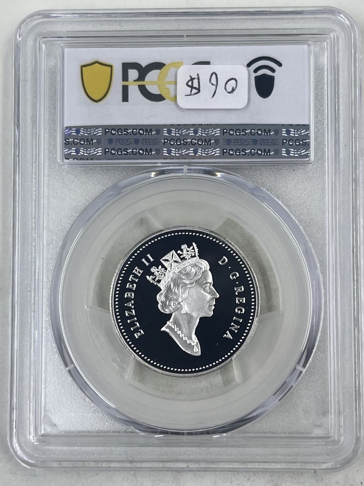1996 50C PCGS PR69DCAM Canada Cougar Kittens