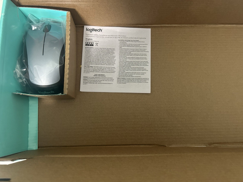 Logitech MK335 Wireless Desktop Keyboard and Mouse Combo Black/Silver