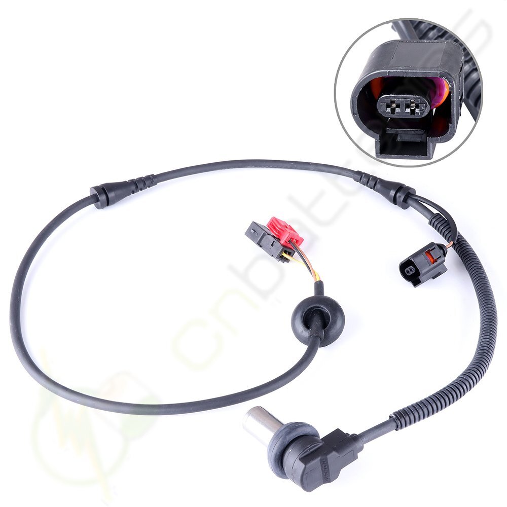Pair Front Left & Right ABS Wheel Speed Sensor Assembly For Audi S4 2000-2002
