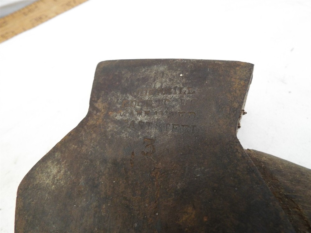 Vintage Underhill Edge Tool Co American Ax Offset Style Hatchet Axe