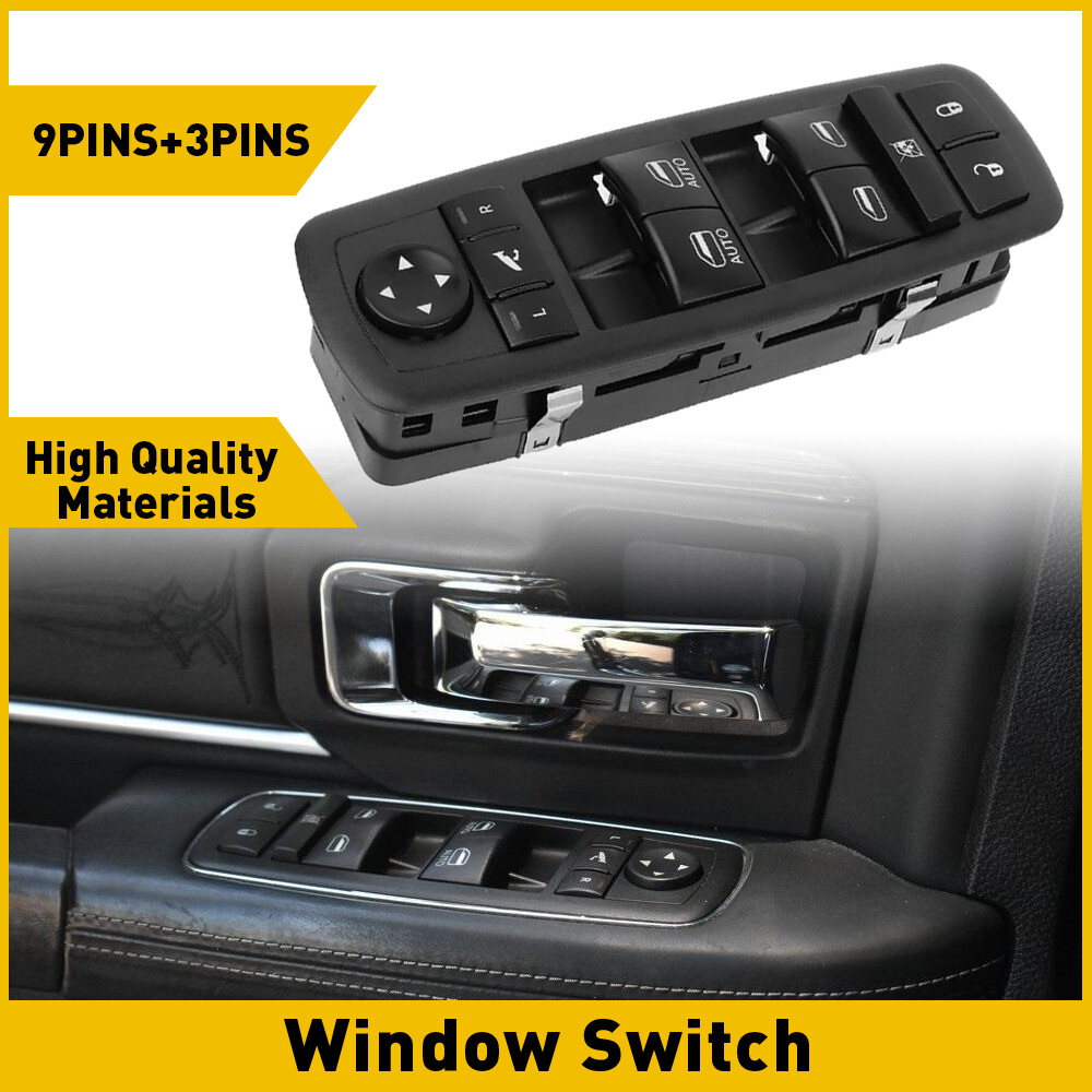 Driver Side Power Window Control Switch For 2014-16 Ram 1500 2500 3500 Pickup