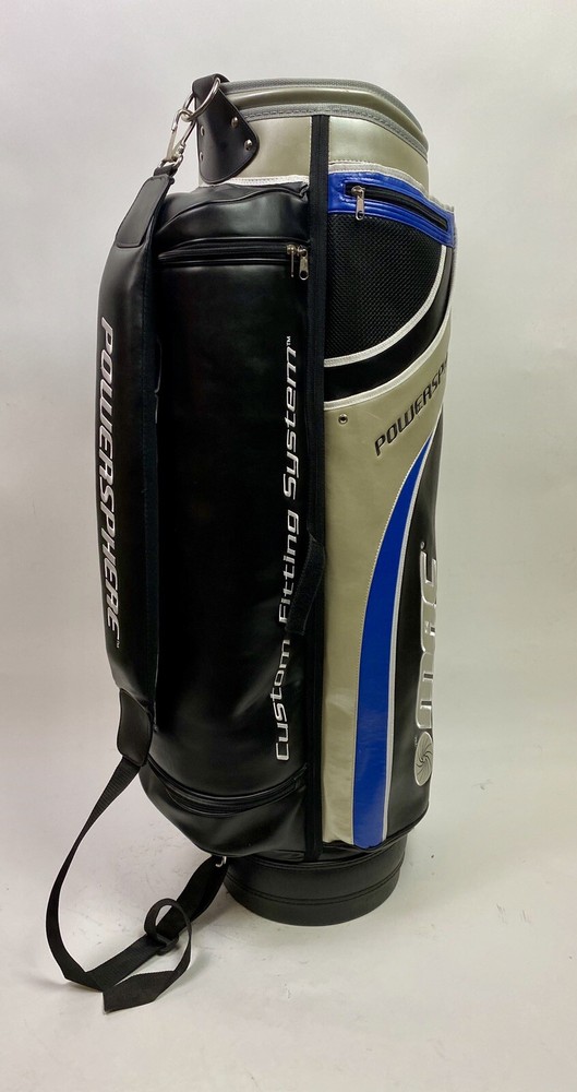 Burrows Golf MAC PowerSphere Custom Fitting System Stand Golf Bag Black/Blue