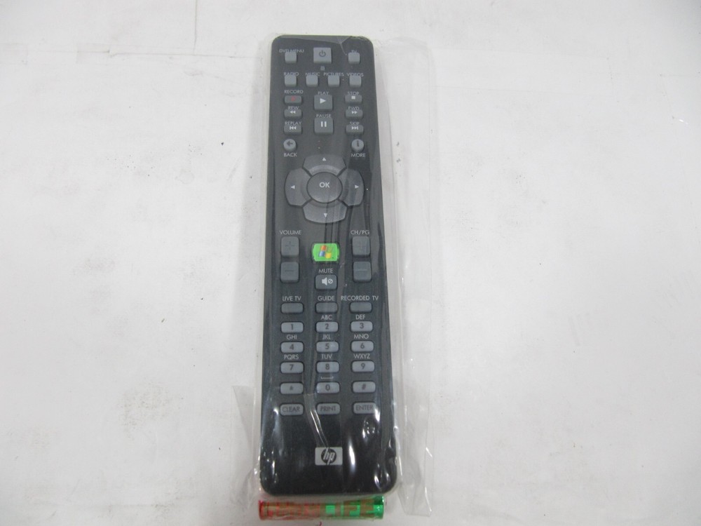 HP MCE Remote Control USB IR Receiver Microsoft Windows Media Center GENUINE