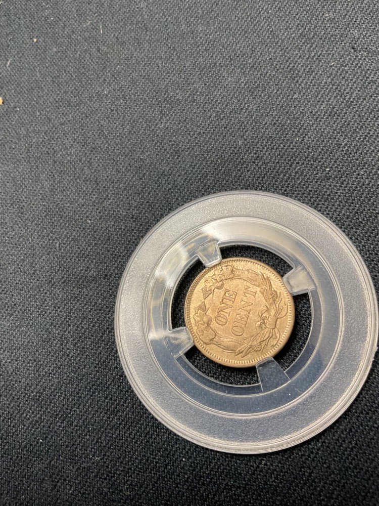 1858 FLYING EAGLE CENT SMALL LETTERS ( UNCIRCULATED )