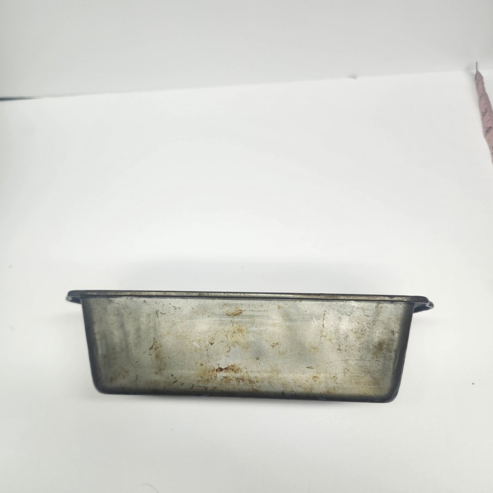 Steel Rectangular Loaf Pan Silver Durable Bakeware Baking Tool for Bread Cakes