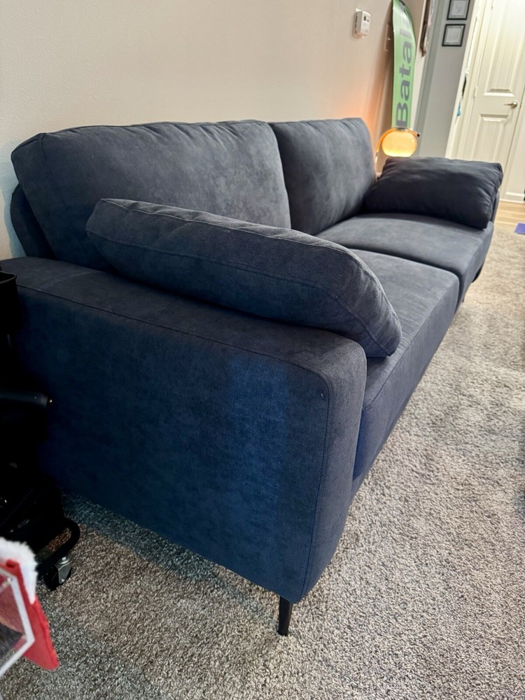 Brand New Modern Navy Couch 84.3”
