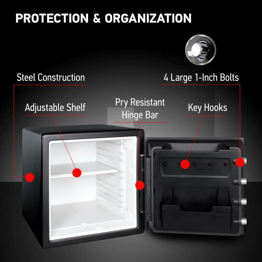SentrySafe Fireproof/Waterproof Steel Safe Dial Combination Lock 1.2 cu. ft.
