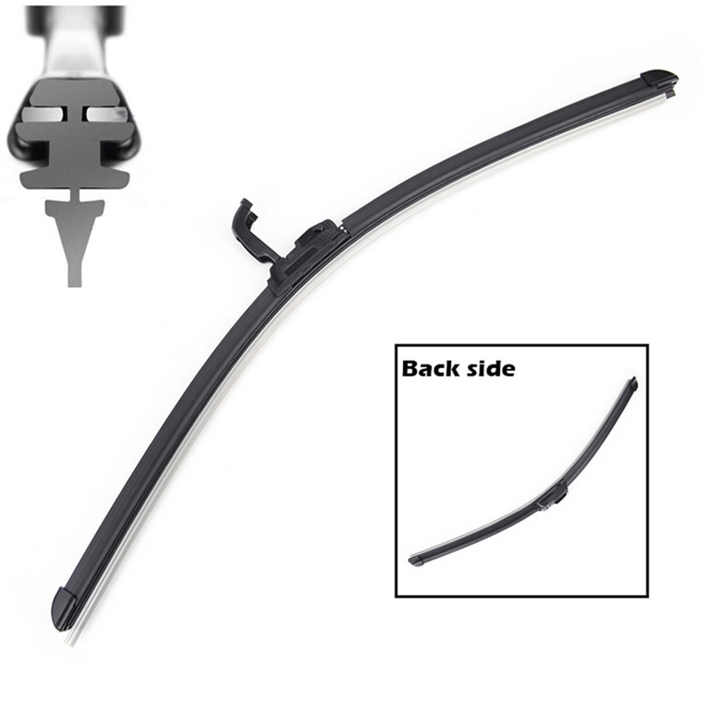 Front Windshield Wiper Blades 26" 20" Fits J Hook U-type Wiper Arm Frameless Set