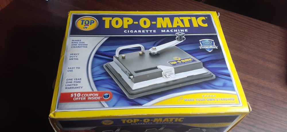 Top-O-Matic Cigarette Machine in Box and works Great