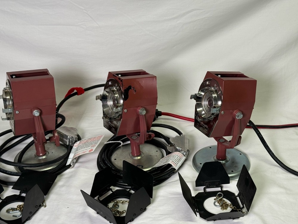 Mole Richardson Tiny-Mole light & round floor stand