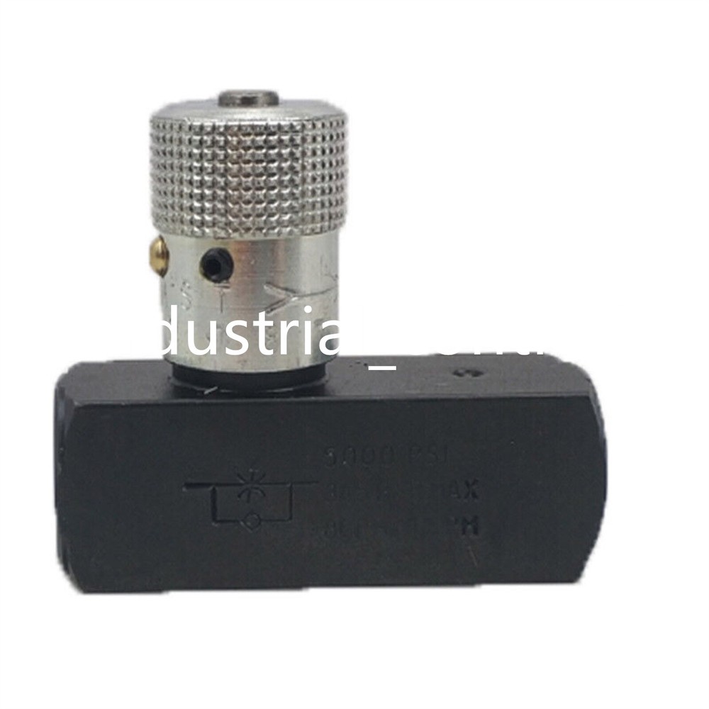 New Parker 9F600S Flow Control Valve 5000 PSI 345 Bar Max Fast Ship