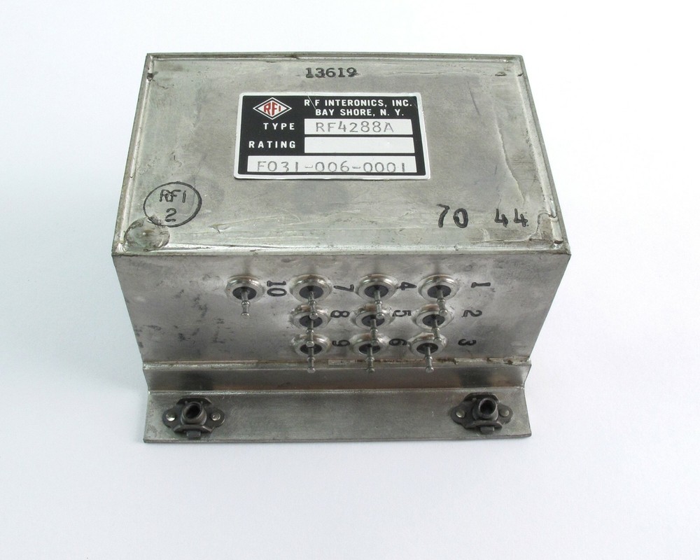 RF Interonics RF4288A Electronics Filter - Ham Radio