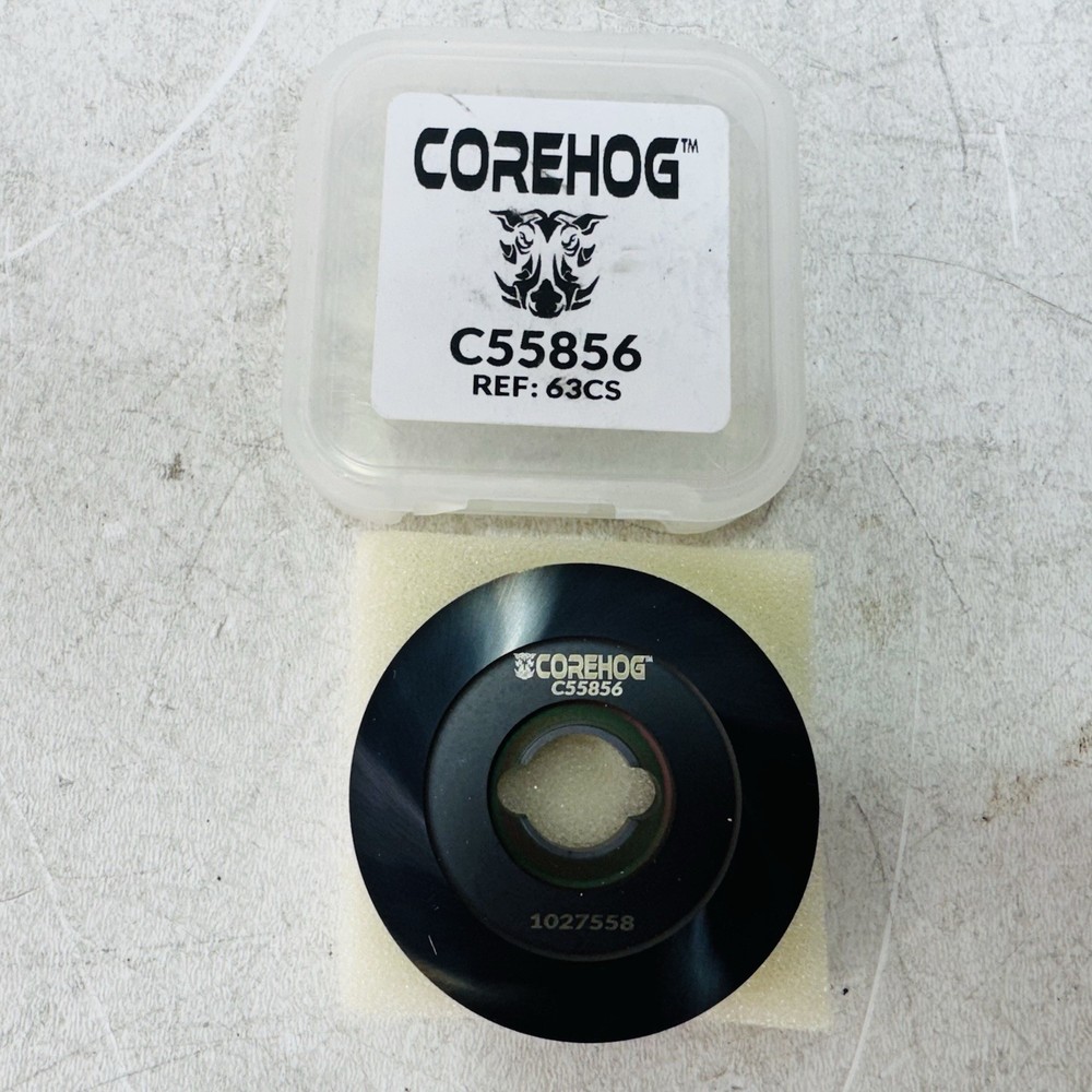 CoreHog C55856 Ref 63CS Black Circular Slicer w/ Center Hub