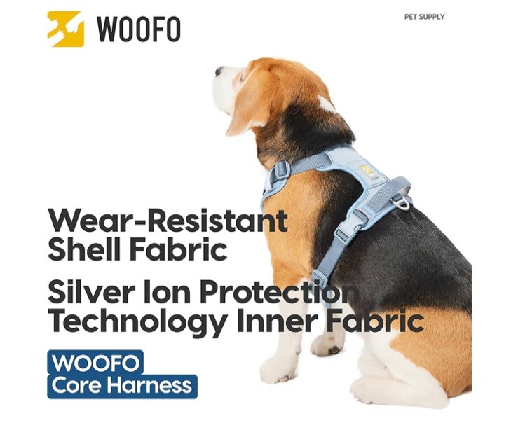 Dog Harness | No Pull Pet Harness, Super Adjustable and Wear-Resistant Large
