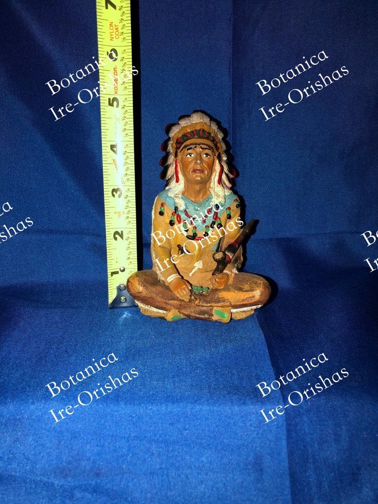 ESTATUA STATUE INDIO INDIAN CHIEF