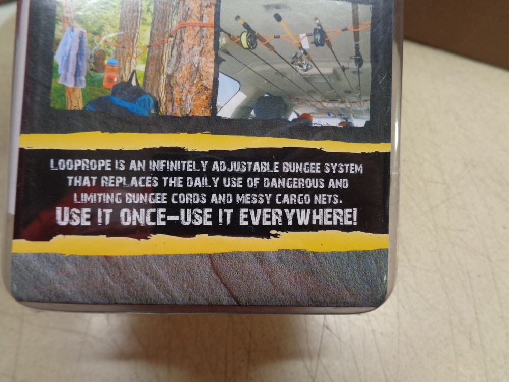 New Original Looprope Cargo Tie Down 5' adjustable Bungee