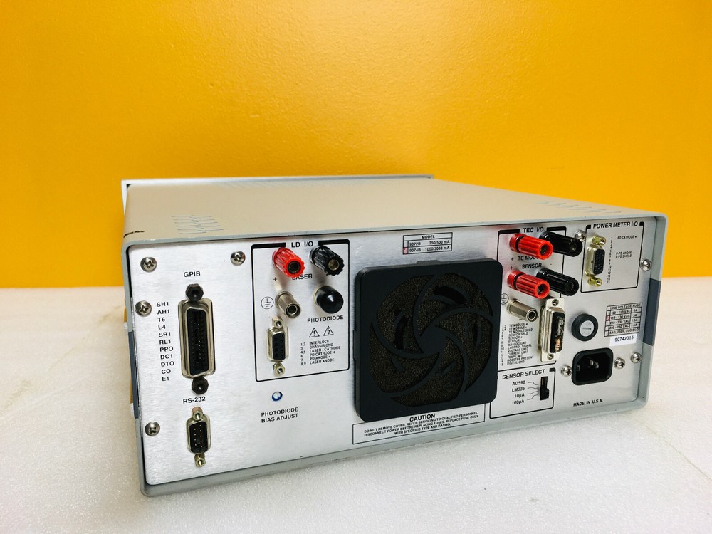 ILX Lightwave LPA-9074B 1000 / 3000 mA Laser Diode Parameter Analyzer. Tested!