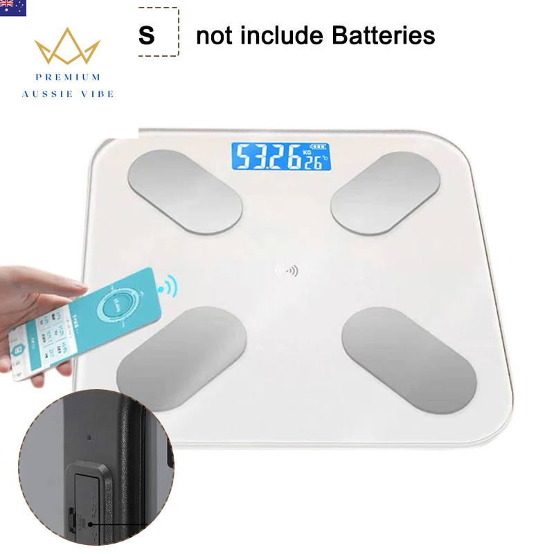 Smart Body Fat Scale Wireless Digital Bathroom Scale Bluetooth Electronic Weight
